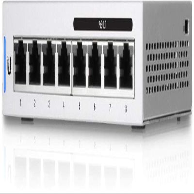 Ubiquiti UniFi Switch 8 Port - US-8-60W - 5 Pack | Managed Gigabit Ethernet Switch with PoE for Home & Small Business Networks (Renewed)