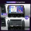 [8 Core 4G+64G] Car Stereo for Toyota Tundra (2007-2013)/Sequoia (2008-2019) Wireless CarPlay&Android Auto, 10.1-Inch Touch Screen Car Radio with DSP,EQ,BT5.0,WiFi,Mirror Link,GPS Navi+Backup Camera view 2