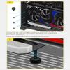 Wuden Vertical GPU Mounting Bracket with PCI-E 4.0 X16 Riser Cable Video Card Support Kit 90 Degree Right Angle White view 3
