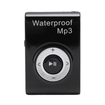 Zyyini MP3 Player with Earphone, Multifunctional MP3 Music Player, 8G Memory, Stores Over 2000 Songs, 10FT Underwater IPX8 Water Proof, for Diving Surfing Swimming (Black)