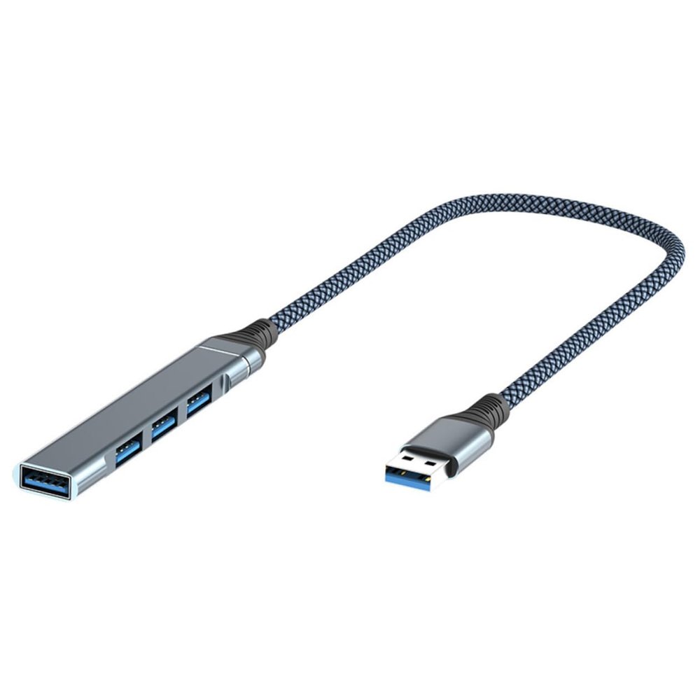 DOITOOL Hub Splitter Multi Ports Laptop Slots Computer Expansion Adapter Hubs Expander Port Hub Connectors Hub Aluminum Alloy
