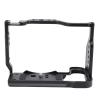 Aluminum Alloy Camera Cage Camera Video Rig Cage with Cold Shoe, Handle Locating Holes, Multiple 1/4 3/8 Screw Holes, for Z50II view 1