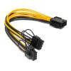 BOXUWFO HONGP Power Supply Adapter Cable GPU CPU 8 Pin Female to 2 8Pin Male Power Cord view 3