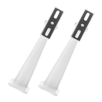 Homoyoyo 2pcs Adjustable Angle Security Camera Mount Bracket Aluminum Alloy Wall Mount for Monitor Cameras and Versatile Design for Use