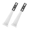 Homoyoyo 2pcs Adjustable Angle Security Camera Mount Bracket Aluminum Alloy Wall Mount for Monitor Cameras and Versatile Design for Use view 1