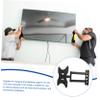 ABOOFAN Tv Wall Mount Stand Heavy Duty Iron Tv Mount Bracket Extendable for Corner Wall Mounting view 4