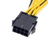 BOXUWFO HONGP EPS CPU 12V 8Pin Female to 8Pin EPS 12V Male Motherboard Power Supply Cable Y Splitter Adapter Sleeve view 2