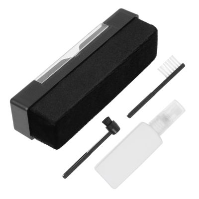Balacoo 1set Vinyl Record Cleaning Brush Includes Cleaning Liquid and Brush for Maintaining Sound Quality for Turntables and Cd Players