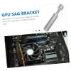 Balacoo Gpu Support Bracket for Graphics Cards Sag Support Design for Enhanced Stability and Aesthetic Appeal Computer Build view 4