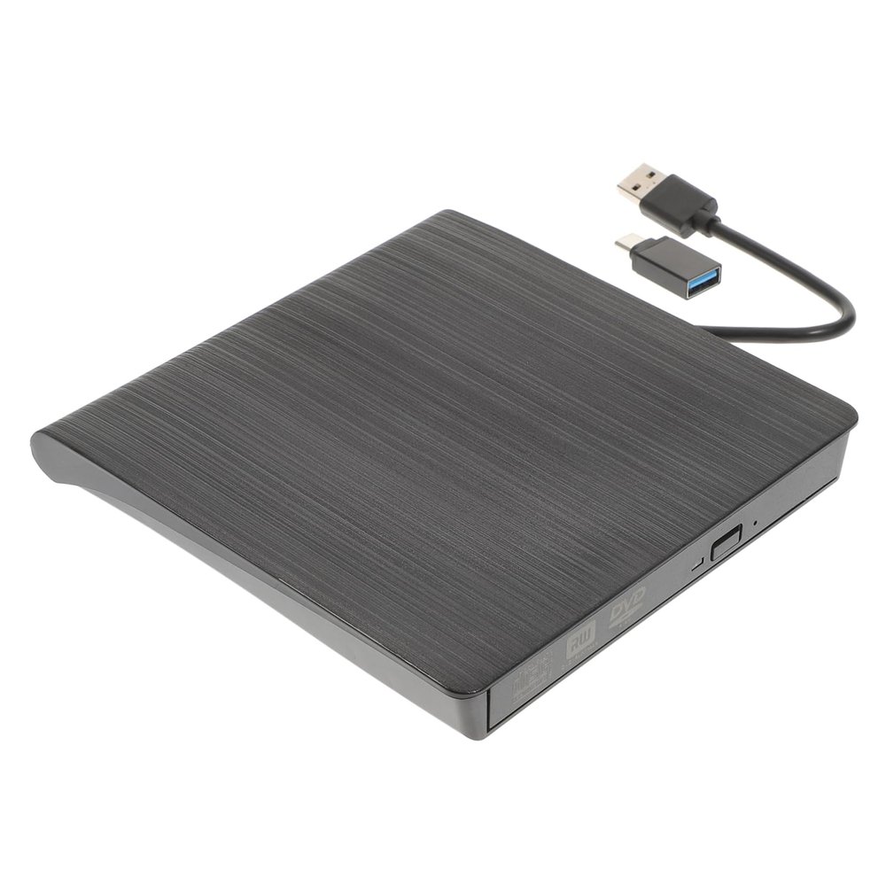 balacoo USB 3.0 External CD DVD Burner Optical Drive Portable Slot-in Drive for Laptops Desktops Black Compatible