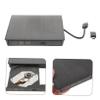 balacoo USB 3.0 External CD DVD Burner Optical Drive Portable Slot-in Drive for Laptops Desktops Black Compatible view 3