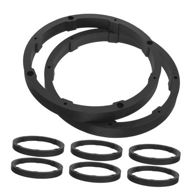 ABOOFAN 8pcs Improved Audio Experience Solid Structure Speaker Adapters Car Audio Speaker Pad Adapter Bracket Rings for Car