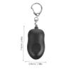 Gadpiparty 1pc Personal Emergency Alarm Led Light Mini Device for Women and Girls Loud Siren for Safety Easy to Attach Accessory Black view 2