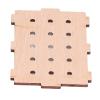4 Beech Wood Case Small Molded Cooling Portable Holder view 3