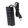 Mipcase 4-Port USB Hub USB 3.0 Splitter Adapter for Laptops Portable Data Hub Expansion Transfer Function for Travel and Office Use view 1