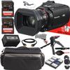 Panasonic HC-X1200 UHD 4K HDMI Camcorder with 24x Zoom + 2PC 64 GB Memory + Camera Carrying Case + Hand Grip Tripod + Deluxe Cleaning Kit + More (14pc Bundle) view 1