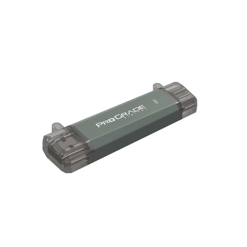ProGrade Digital 1TB Ultra-Portable SSD, USB-C and USB-A 3.2 Gen 2, Read and Write 1000MB/s (PG30)