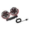 balacoo Usb Car Fan Adjustable Dual Cooling Fan for Vehicle Interior Compact and Quiet Design for Optimal Airflow for Cars Trucks and Rvs view 1