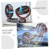 balacoo Usb Car Fan Adjustable Dual Cooling Fan for Vehicle Interior Compact and Quiet Design for Optimal Airflow for Cars Trucks and Rvs view 2