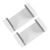 Lurrose 2pcs Tripod Cell Phone Holder Clip Secure and Stable Smartphone Mount for Live Streaming Photography Horizontal Vertical Support Compatible Smartphones view 1