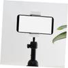Lurrose 2pcs Tripod Cell Phone Holder Clip Secure and Stable Smartphone Mount for Live Streaming Photography Horizontal Vertical Support Compatible Smartphones view 4