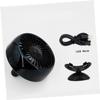 DIYEAH 1pc Adjustable Usb Car Dashboard Fan Strong Wind Vehicle Interior Cooler Quiet Easy to Install Compatible Usb Ports for Cars and Trucks Black view 2