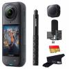 Insta360 X5 Basic Bundle-8K Waterproof 360 Action Camera with 1/1.28" 48MP Sensors, 8K 360 HDR Video, 72MP 360 Photo, 4K Single-Lens |Bundle Includes Selfie Stick, Lens Cap (1TB) view 1