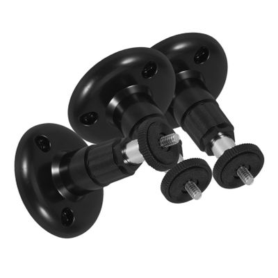 SOLUSTRE 3-Piece Security Camera Mount Bracket Wall Mounting for Outdoor/Indoor Versatile Angle Control Sturdy Easy Installation