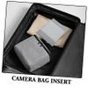 BRIGHTFUFU 2pcs Shockproof Camera Bag Inserts Separator Pad for Photographers Adjustable Divider Cushions for Protective Lens Organization Compatible DSLR and Accessories view 3