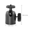 BRIGHTFUFU 2pcs Rotating Metal Camera Gimbal Tripod Mount Screw Compatible Camera Projector view 2