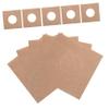 Abaodam 10pcs Vinyl Record Bag Record Sleeves Inner Kraft Paper Album Covers for Travel Protection view 1