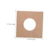 Abaodam 10pcs Vinyl Record Bag Record Sleeves Inner Kraft Paper Album Covers for Travel Protection view 2