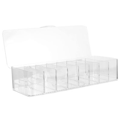 DOITOOL Cord Management Box Lid Compartment Charger Cable Organizer for Electronics Dust Storage for Cords and Accessories Lightweight and Design