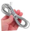 KAILIKETIY 10pcs Retractable Phone Cord Sturdy PVC Telephone Cable Pc Extension Cord for Office Home view 4