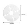 FOYTOKI Extension Cord Reel Electrical Cord Reel Wire Winding Storage Plastic Spool view 2