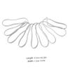 Veemoon 10pcs Cord Phone Data Line Cable Long Phone Cords for Landline Retractable Wire Hair Bands Extension for Office Hotel Fax Answering Machine Accessories view 2
