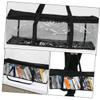 TOPPERFUN 2pcs Cd Storage Bags Plastic Holder Handles for Organizing Albums Video Games and Books and Versatile Carrying Case view 3