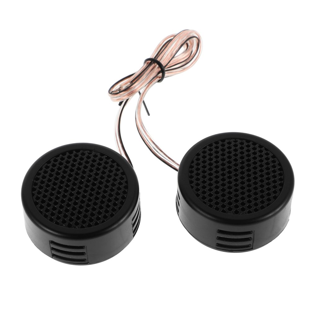 Alipis 1pair Car Audio High-Efficiency Dome Speakers for Dynamic Stereo Sound Compatible Various Car Models Sturdy and Construction for Easy Installation