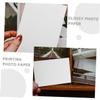 Homoyoyo 100pcs High-gloss Photo Paper Diy Printing Sheets Printer Paper Photo Printing Sheets Photographic Printer view 3
