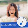 Abaodam Headworn Microphone for Audio Lightweight Adjustable Interview Microphone for Reporting and Public Speaking and Comfortable Design view 3