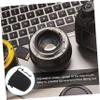 HOMOBABE 2pcs Shockproof Neoprene Camera Lens Pouch Bag Insulated Protector for Lenses Portable Elastic Design for Photographers The Go view 4