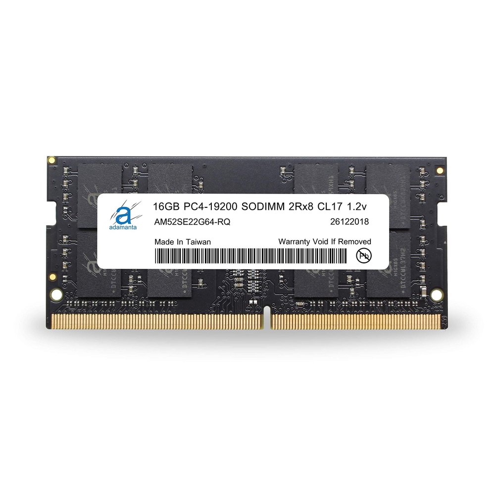 Adamanta 16GB (1x16GB) Compatible for Dell OptiPlex 7050, 5050, 3050 Micro Desktop DDR4 2400MHz PC4-19200 SODIMM 2Rx8 CL17 1.2v PC Computer Memory Module Upgrade RAM