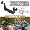 Upgrade 000-11019-001 Gimbal Bracket Mounting Bracket (with Knobs Black) Compatible with Low-Rance HDS-7 Gen3 Gen2 Touch Elite HDS-7 Carbon and Hook 7 Elite-7 HDI Chirp Models view 2