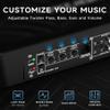 1200W RGB Subwoofer, Slim Underseat Car Subwoofer and Amp Package with RGB Beat-Synced Light, Individual Control for Low Pass/Gain/Boost (A, B) view 4