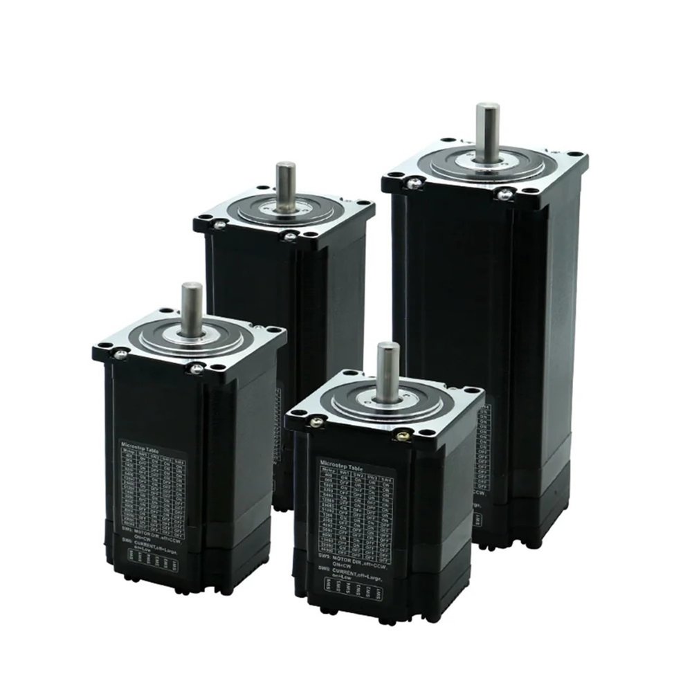 1pcs Nema23 57mm 1.2 2.2 2.8 3.2Nm 3.2A 24V DC Closed Loop Stepper Motor with Integrated Hybrid Servo Driver for 3D Printer(57-100 2.8Nm)