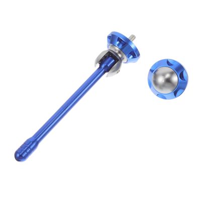 Alipis Decorative Aluminum Alloy Antenna for Motorcycles and Scooters Short Metal Antenna Enhancing Style and Visibility Easy Installation Fit for Various Models