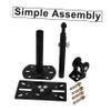 Alipis Wall Mounted Speaker Bracket Adjustable Ceiling Speaker Mount Holder for Easy Installation and Enhanced Sound Quality Any Room view 3