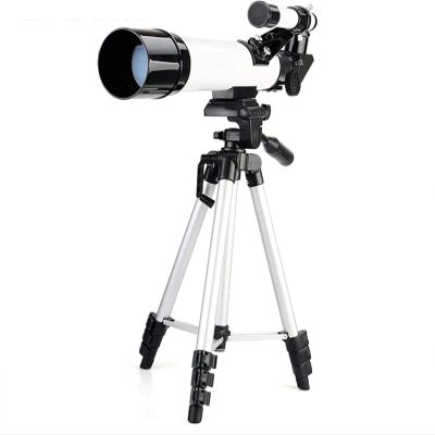 60mm Aperture Telescope for Adults & Kids, Portable Astronomical Refractor with Multi-Layer Optical Glass, Adjustable Stand & Interchangeable Eyepieces