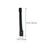 CHICAMPERA 10pcs Sturdy Subwoofer Handles Practical Outdoor Speaker Pull Handles for Audio Equipment Compatible Speakers Black Design view 2