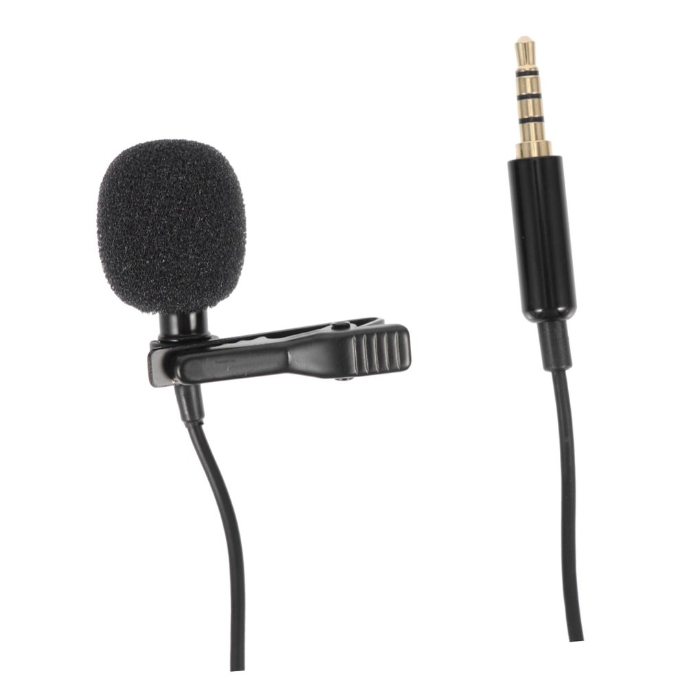 BESPORTBLE 1.5m Wireless Lavalier Microphone System for Lapel Mic Podcast Equipment Sound